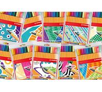 STABILO Rotulador punta fina point 88 - Estuche con 15 colores