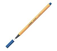 STABILO - rotulador punta fina - point 88 | pack de 10, azul medio