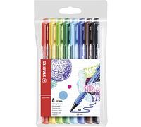 STABILO Rotulador punta media pointMax - Estuche con 8 colores