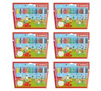 STABILO - Rotulador - Trio A-Z - 6x Estuche de 24-24 colores