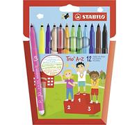 STABILO Trio A–Z rotulador Fino Multicolor 12 pieza(s)