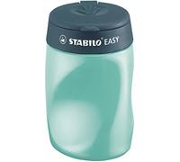 STABILO Sacapuntas con depósito EASYsharpener – Afila 3 diámetros – Color petróleo para diestros