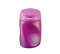 STABILO - sacapuntas ergonómico con depósito para zurdos - EASYsharpener 3 in 1