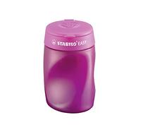 STABILO - Sacapuntas ergonómico para diestros - EASYsharpener - 3 en 1 - rosa