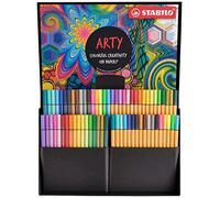 STABILO - set de rotuladores - ARTY Creative Set | pack de 68, rotuladores premium Pen 68 y rotuladores punta fina point 88
