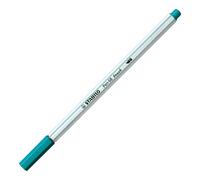STABILO Set of 3 Pen 68 Brush Tip Pens Turquoise Blue (Importación USA)