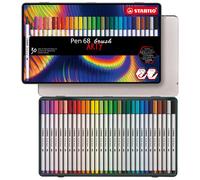 Stabilo - Stabilo Pen 68 Brush Arty Metalen Etui 30St. Toy NUEVO