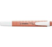 STABILO Juego de 3 resaltadores Swing Cool Pastel Edition Punta 1-4 mm, color rojo coral