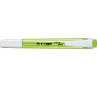 Stabilo Swing Cool - Lote de 5 rotuladores fluorescentes de bolsillo, punta cuadrada 1 a 4 mm, color verde