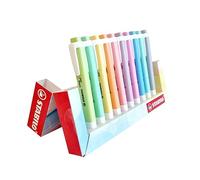 STABILO swing cool Pastel - Juego de 10 subrayadores (10 unidades, con 10 colores diferentes)