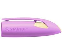 STABILO - Tapón para pluma estilográfica escolar ergonómica - EASYbirdy en rosa suave/albaricoque -Edición Pastel