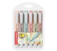 STABILO - Textmarker - swing cool NatureCOLORS 6er Pack