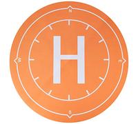 STABLECAM MA2-LP50 - Alfombrilla de Aterrizaje (Goma, 50 cm, 3 mm), Color Naranja