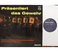 Stabsmusikkorps Der Bundeswehr und Oberst Wilhelm Stephan - Präsentiert das Gewehr / Der Grosse Zapfenstreich mit Kommandos und 12 berühmte Märsche / 1967 / Bildhülle / PHILIPS # 840423 PY / Deutsche Pressung / 12" Vinyl-Langspiel Schallplatte