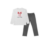 STACCATO Pijama gris basalto / gris claro / arándano / negro 140 gris basalto / gris claro / arándano / negro