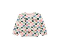 STACCATO Sudadera crema / azul real / menta / rosa 128-134 crema / azul real / menta / rosa