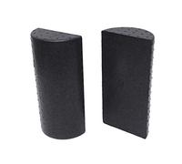 Staccatory 1 par de rodillos de espuma semicirculares de 30 cm para yoga y aparatos de fitness