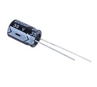 Staccatory 10 x 220uF 35V 105C condensador electrolítico 8x12mm