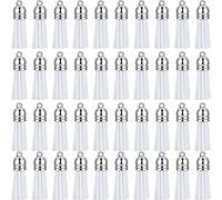 Staccatory 100 borlas de piel sintética para decoración de suministros ()