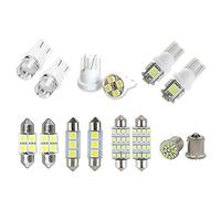 Staccatory 14 Luces Led Interiores de Automóvil Surtidas Cúpula del Matrícula Bombilla