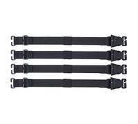 Staccatory 4 correas Molle para mochila, chaleco, adaptador, cinturón para deportes al aire libre, escalada, senderismo, caza, pecho correas A