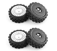 Staccatory 4 neumáticos de goma para XV01 TA06 TT01 TT01E TT02 TT02B PTG-2 1/10 RC accesorios de piezas de actualizaciones de coche, 2 unidades