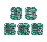 Staccatory 5 StüCk 4S 8 A 14,8 V 18650 - Placa de carga de batería de litio, placa de carga cuadrada PCB protección cortocircuitos para motor de perforación