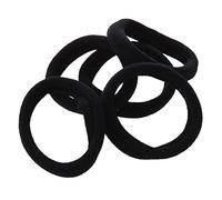 Staccatory 5 unids negro elástico banda enlace pelo soporte de de caballo