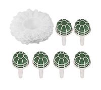 Staccatory 6 asas para ramo de novia con 6 soportes de flores de encaje