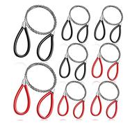 Staccatory 8 unidades de de cable de PVC de acero inoxidable, cortatubos de PVC, para bolso de mano, herramienta de corte de tubos de PVC para camping