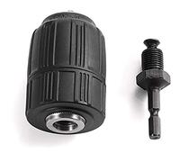 Staccatory Adaptador de portabrocas para taladro, llave 1/2 para conexión de destornilladores de