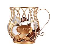 Staccatory Cesta de almacenamiento para cápsulas de café, soporte para encimera