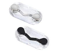 Staccatory Clip de cuello de 2 piezas con clip magnético portátil