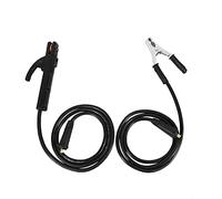Staccatory Juego de abrazaderas de profesionales de 300 A para máquina de soldadura TIG ARC, cable de 1,5 m, enchufe 10-25 duradero