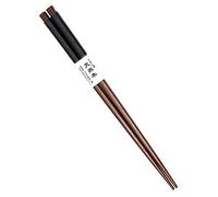 Staccatory - Lote de 1 pares de palillos de madera natural japonesa, color negro