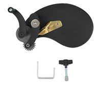 Staccatory Máquina prensadora de flores, papel crepé ondulado, herramientas de encaje, embalaje de flores, suministros de floristería (dientes gruesos)