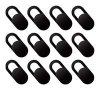 Staccatory Pack de 12 fundas para cámara web para ordenador portátil, cubierta para cámara portátil ultra fina, para ordenador, portátil, PC