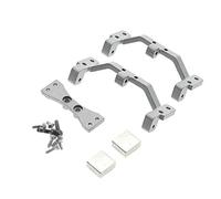 Staccatory Para MN D90 MN-90 MN99S MN99 RC Car Upgrade Parts Metal Pull Rod Base y Eje Soporte Accesorios