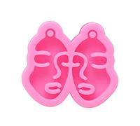 Staccatory - Pendiente para niña, diseño de resina de silicona, molde de bricolaje epoxi