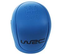 Staccatory Puños universales para freno de mano, duraderos, decoración interior del coche, collares de palanca de cambios, cubierta de silicona para palanca de cambios, color azul