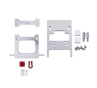 Staccatory Soporte de montaje fijo para parachoques trasero de metal para coche RC B14 B24 B16 B36 C14 C24 1/16