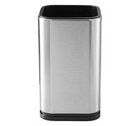 Staccatory Soporte para utensilios de cocina de acero inoxidable, almacenamiento de cubiertos de cocina, organizador de utensilios, diseño rectangular moderno, 17 x 10 cm