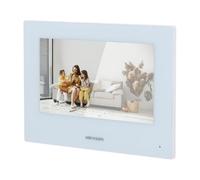 Monitor videoportero Hikvision DS-KH6320-WTE1-W pantalla táctil 7" PoE Wi-Fi blanco