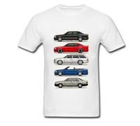 Stack of W124 E Class Men T Shirts White XL