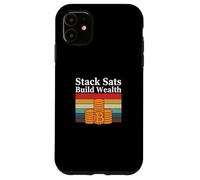 Stack sats construir riqueza ahorrar invertir cripto futuro bitcoin Carcasa para iPhone 11