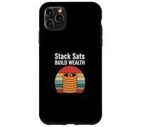 Stack sats construir riqueza ahorrar invertir cripto futuro bitcoin Carcasa para iPhone 11 Pro Max