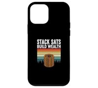 Stack sats construir riqueza ahorrar invertir cripto futuro bitcoin Carcasa para iPhone 12 mini