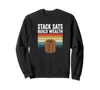 Stack sats construir riqueza ahorrar invertir cripto futuro bitcoin Sudadera