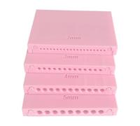 Stackable Bead Shaper - 4-Piece Clay Craft Rolling Mold, Multiple Sizes,