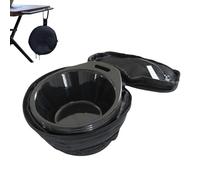 Stackable Camping Bowl, Portable Tableware, 4-Piece Bowl Kit with Compact Storage Bag, Lightweight Outdoor Bowls, Durable Dinnerware with Travel Style, Camping Accessory for Hiking